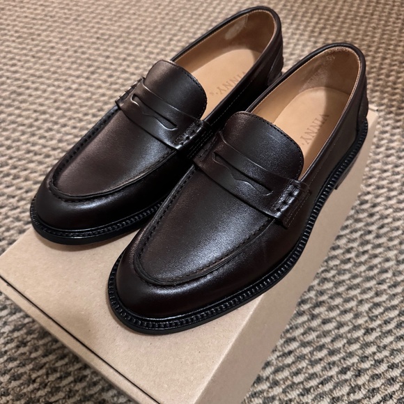 Vinny’s Townee Penny Loafer Brown 40/7US - Picture 1 of 4